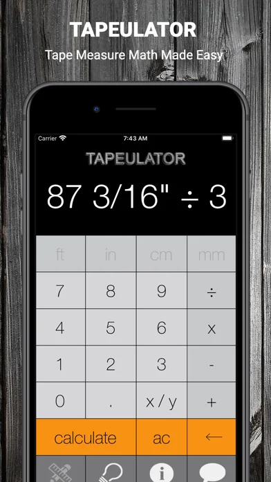 Tape Measure Calculator Pro screenshot 2