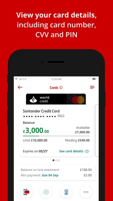 Santander Mobile Banking screenshot 3