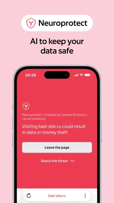 Yandex Browser with Alice AI screenshot 3