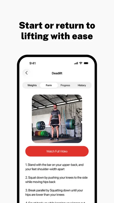 StrongLifts Weight Lifting Log screenshot 4