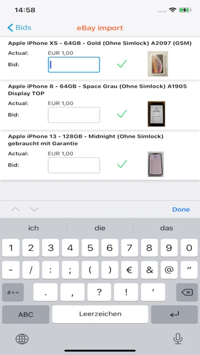 Sniper & Bietagent für eBay ++ screenshot 4
