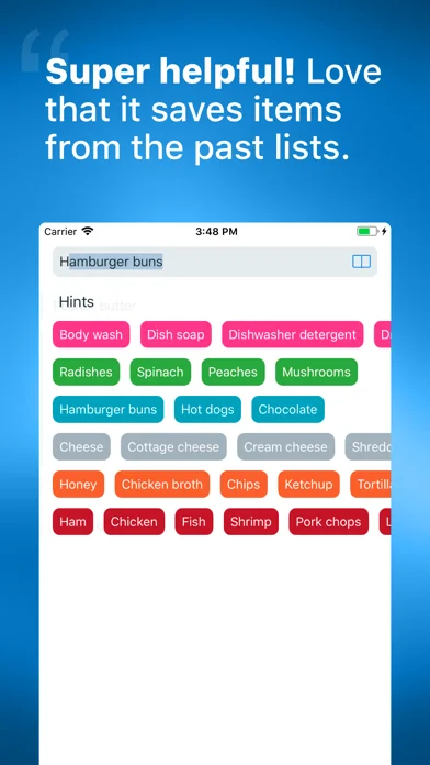 Grocery List with Sync screenshot 2