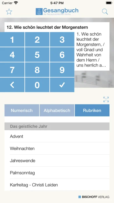 NAK Gesangbuch