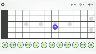 GuitarNotes - Master Fretboard screenshot 1
