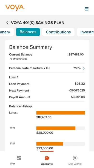 Voya screenshot 4
