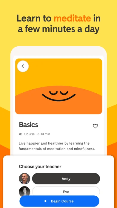 Headspace: Meditation & Schlaf screenshot 4