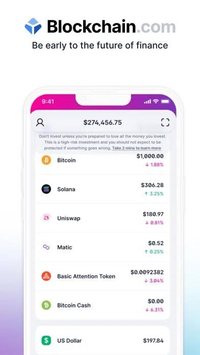 Blockchain.com: Buy Bitcoin screenshot 1
