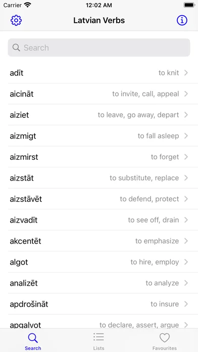 Latvian Verbs