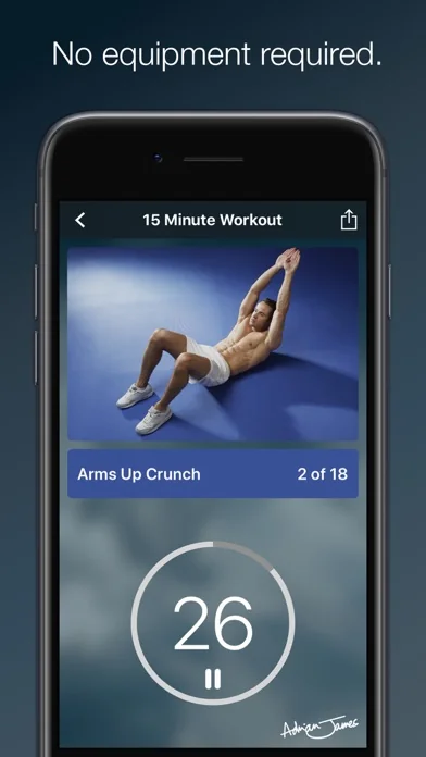 Adrian James: 6 Pack Abs screenshot 3