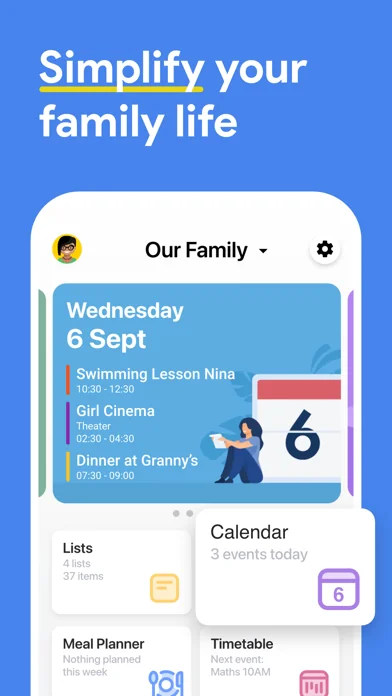 FamilyWall: Family Organizer screenshot 1