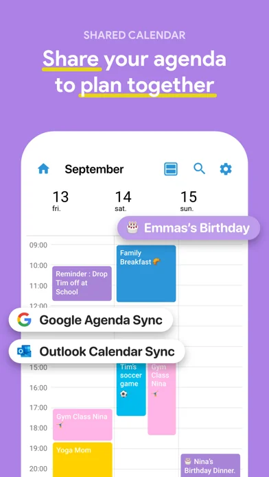 FamilyWall: Family Organizer screenshot 2