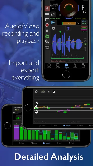 TonalEnergy Tuner & Metronome screenshot 2
