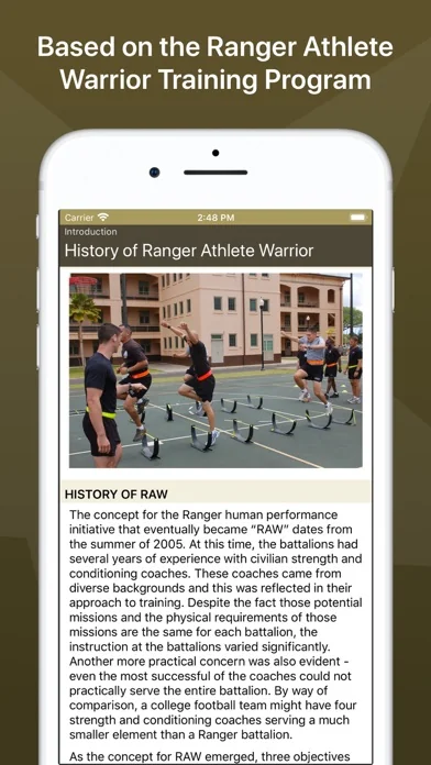 Army Ranger Fitness screenshot 2