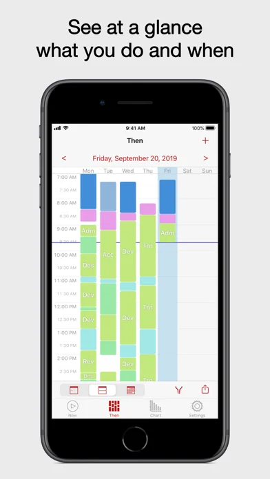 Now Then Time Tracking Pro screenshot 2