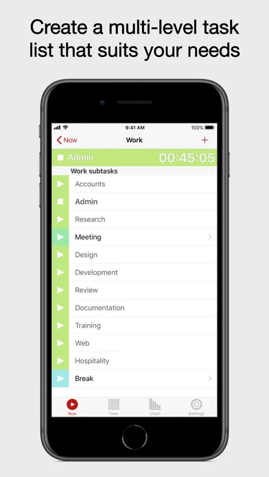 Now Then Time Tracking Pro screenshot 4