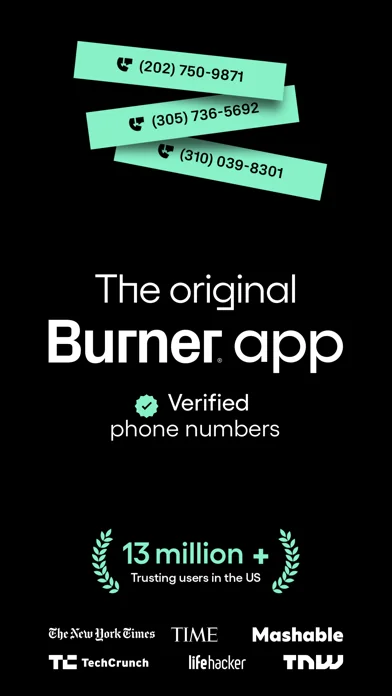 Burner: Second Phone Number screenshot 1