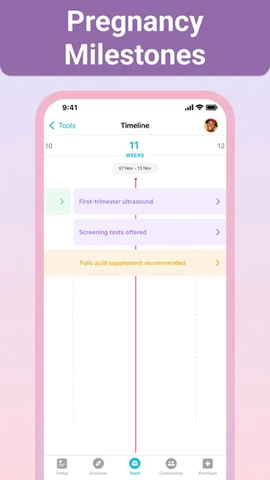 Pregnancy + | Tracker App screenshot 4