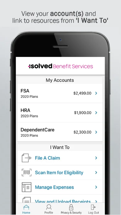 isolved Benefit Services iFlex screenshot 1