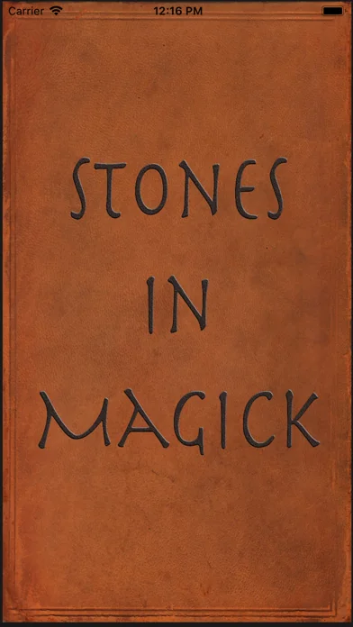 Stones in Magick