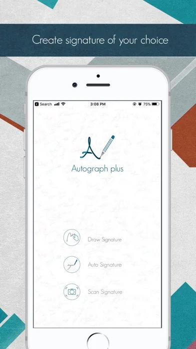 Autogramm +