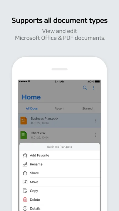 Polaris Office Mobile screenshot 2