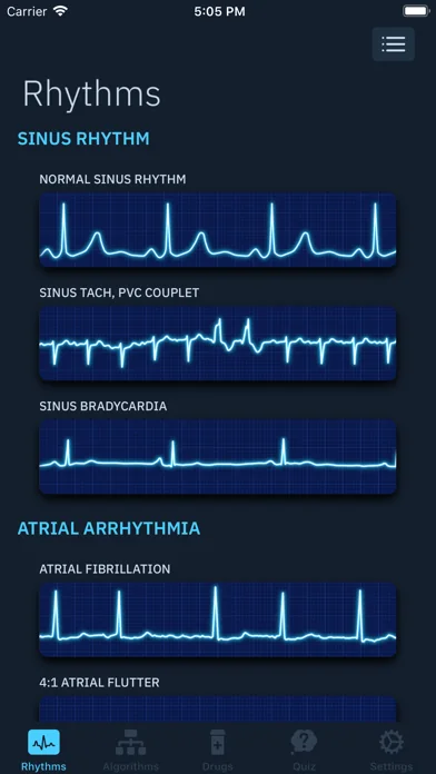 ACLS Rhythms and Quiz screenshot 2
