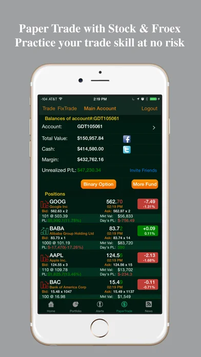 Stocks Tracker:Real-time stock screenshot 4
