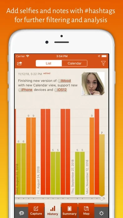 iMoodJournal - Mood Diary screenshot 2