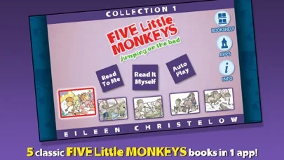 5 Little Monkeys Collection #1