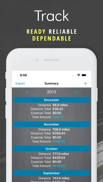 MEL PRO: Mileage & Expense Log screenshot 1
