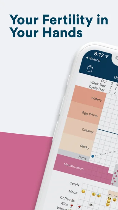 Kindara: Fertility Tracker screenshot 1