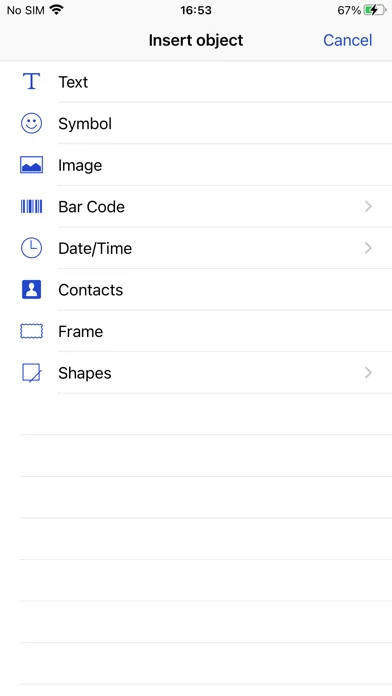 Brother iPrint&Label screenshot 4
