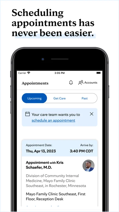 Mayo Clinic screenshot 2