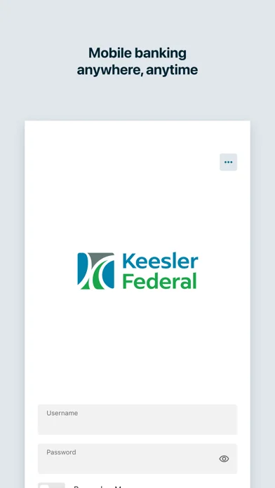 Keesler Federal Mobile Banking screenshot 1