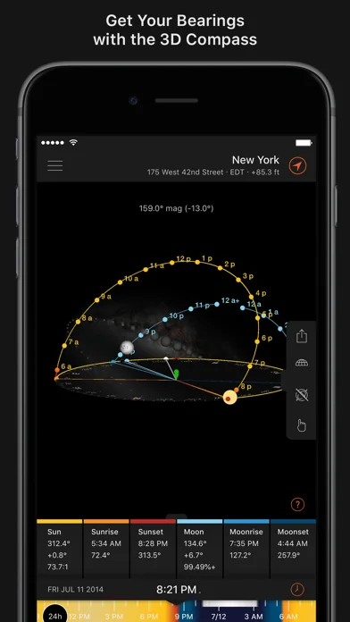 Sun Surveyor (Sun & Moon) screenshot 3