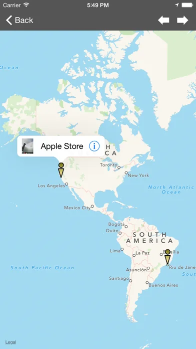 Meine Notizen zu Orten: Place+