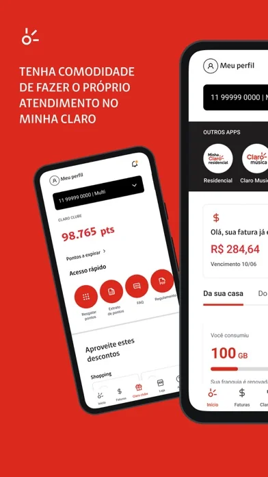 Minha Claro screenshot 1
