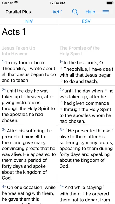 PARALLEL PLUS Bible-study app