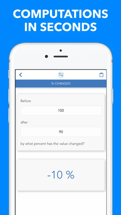 Percentages Calculator screenshot 2