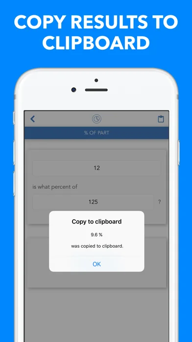 Percentages Calculator screenshot 3
