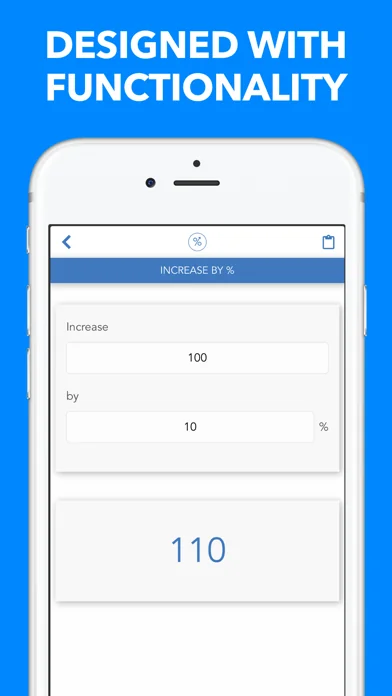 Percentages Calculator screenshot 4