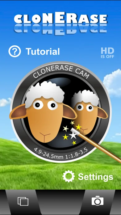 ClonErase Camera