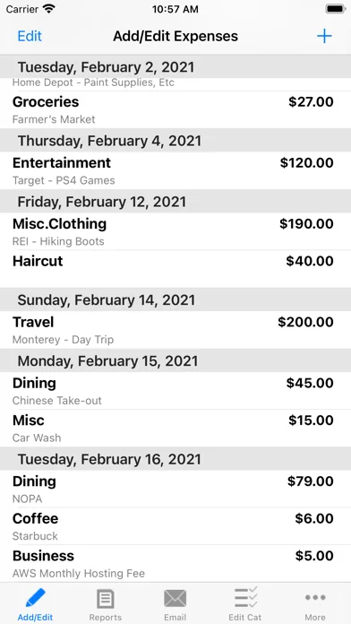 Presto Expense