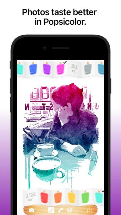 Popsicolor: Tasty Watercolors screenshot 1