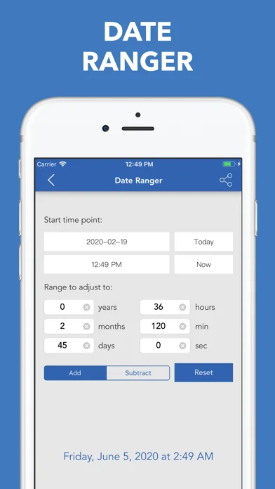 Date & Time Calculator(9 in 1) screenshot 2