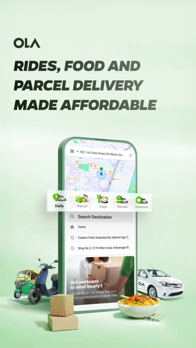 Ola: Book Cab, Auto, Bike Taxi screenshot 1