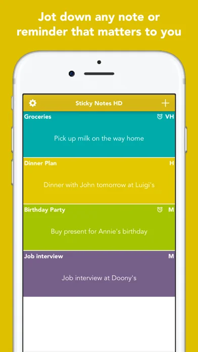 Sticky Notes HD