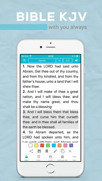 Bible KJV screenshot 1