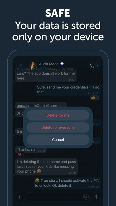 Zangi Private Messenger screenshot 3