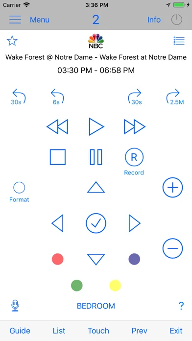 Direct Remote for DIRECTV screenshot 1